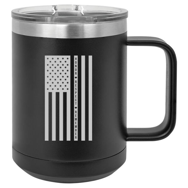 Polar Camel 15 oz. Vacuum Insulated Mug with Slider Lid Thumbnail