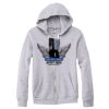Adult Triblend Full-Zip Fleece Hooded Sweatshirt Thumbnail